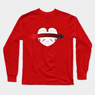 Rizz Master Baroque Heart Long Sleeve T-Shirt